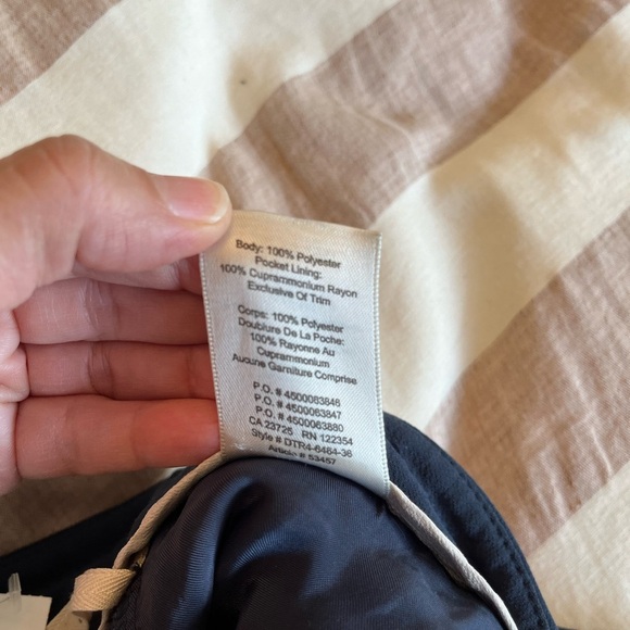 Wilfred Allant Pant in navy blue Size 6 Office wear business casual - Picture 7 of 10